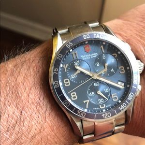 Victorinox Swiss Army Chronograph stainless watch